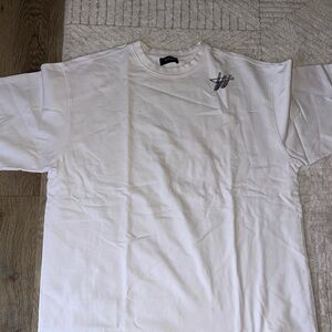 White Graphic Men's Shirt